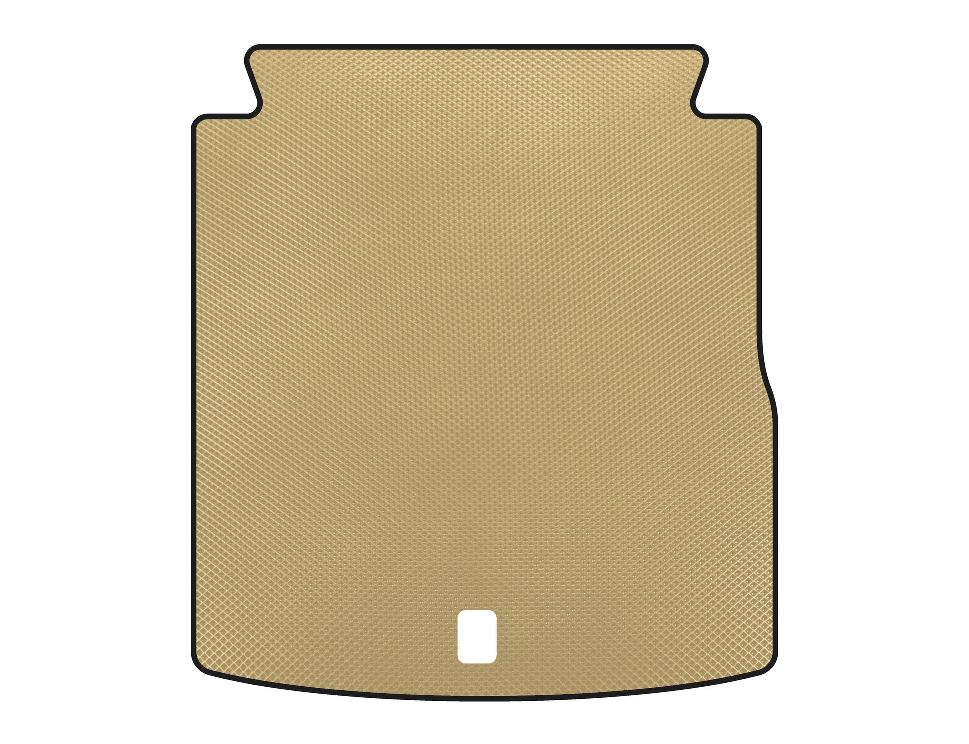 Trunk Mat EVA (SD, USA, Beige) for Volkswagen Passat B7 2012-2015 - image 1