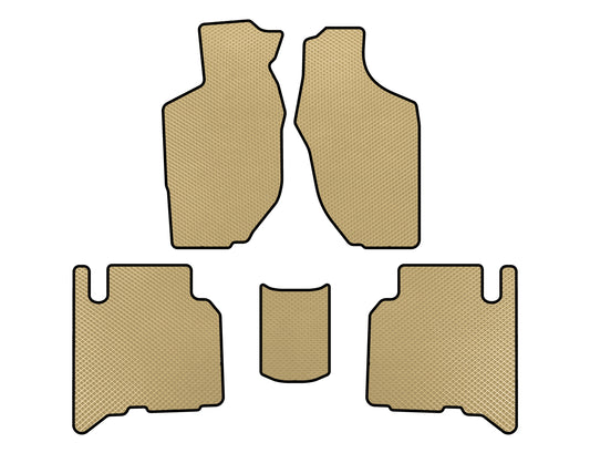EVA Floor Mats (5-Door, Beige) for Opel Frontera 1998-2003 - image 1