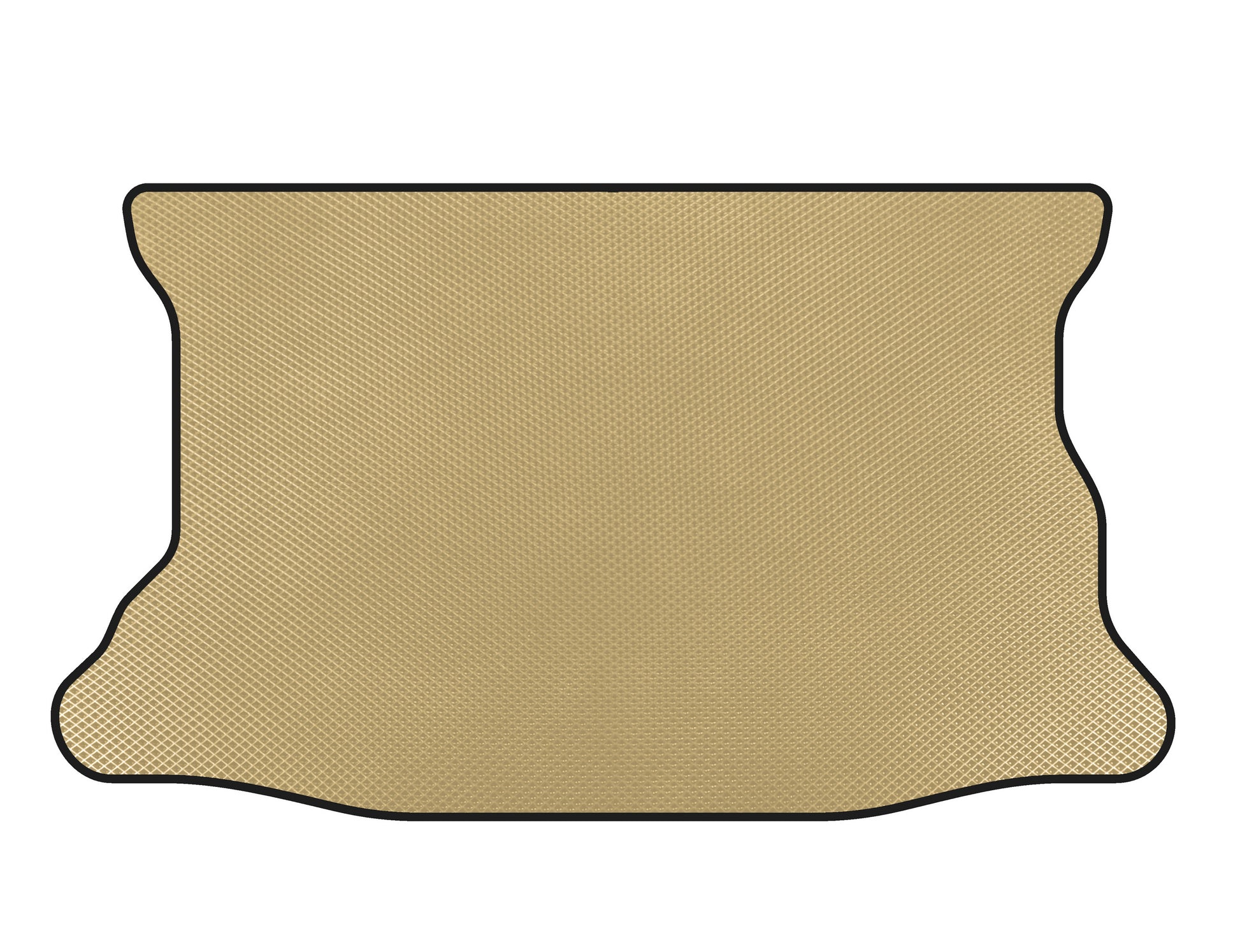 Trunk mat (2001-2008, HB, Beige) for Honda FIT/Jazz 2002-2008 - image 1