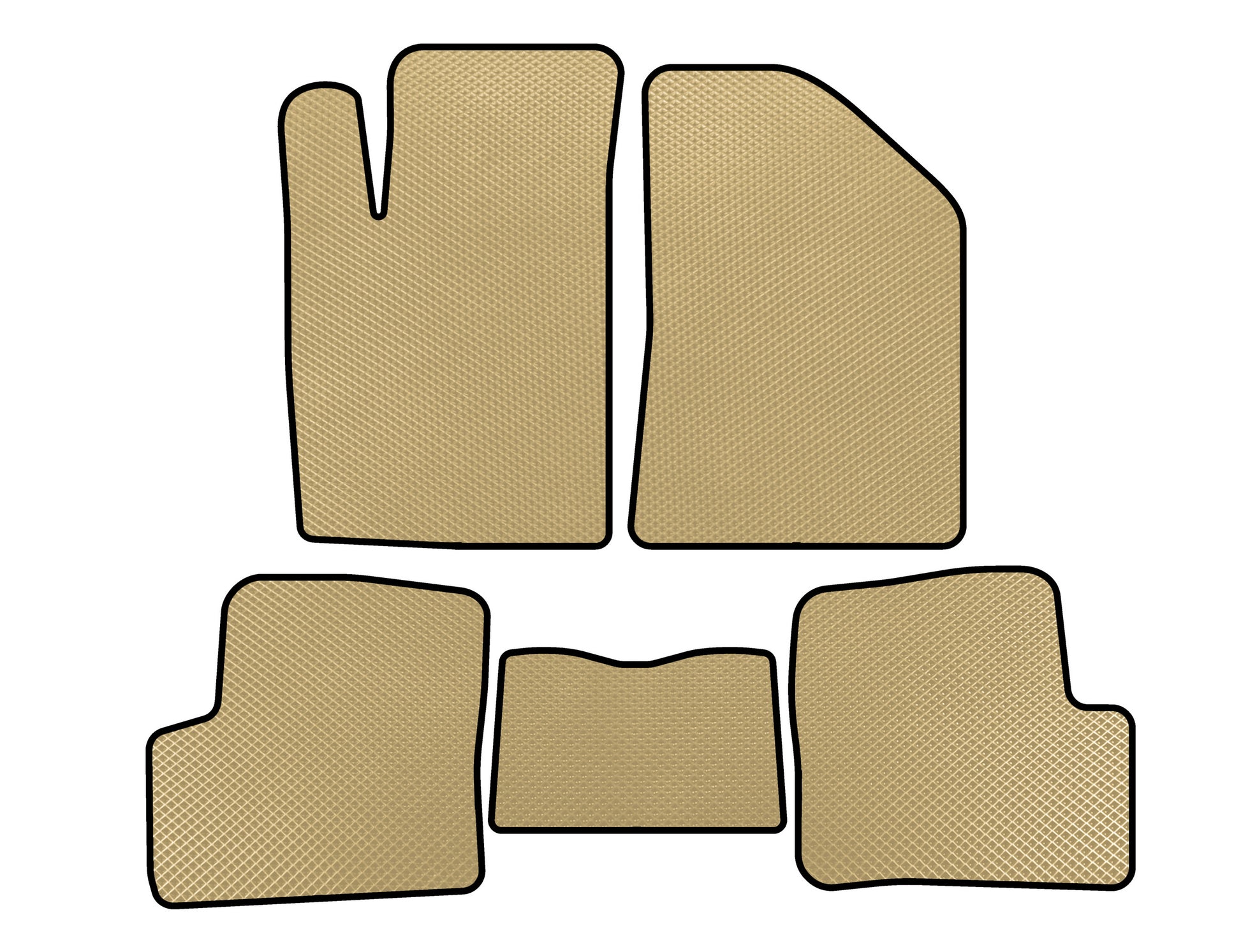 EVA Floor Mats (Beige) for Geely FC 2006-2011 - image 1