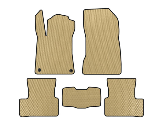 EVA Floor Mats (Beige) for Mercedes A-сlass W177 2018- - image 1