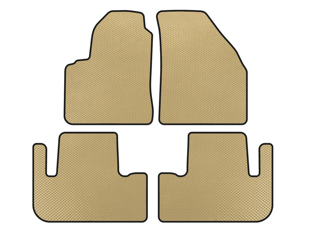 EVA Floor Mats (Beige) for Chevrolet Tacuma/Rezzo 2000-2008 - image 1