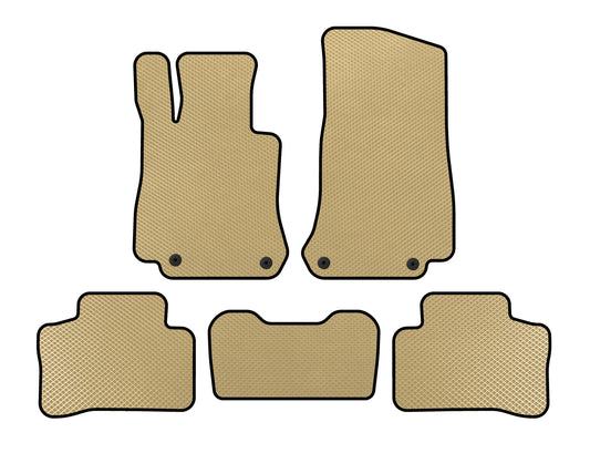 EVA Floor Mats (Beige) for Mercedes GLC X253 2015-2022 - image 1