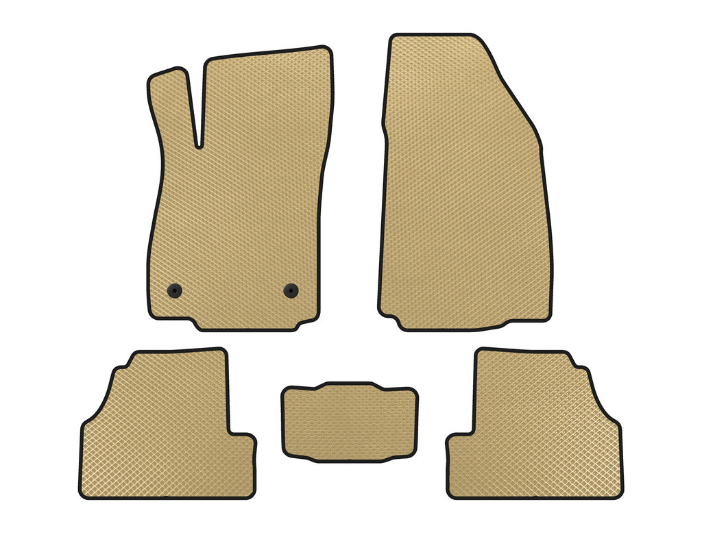 EVA Floor Mats (2012-2019, Beige) for Chevrolet Trax 2012-2023 - image 1