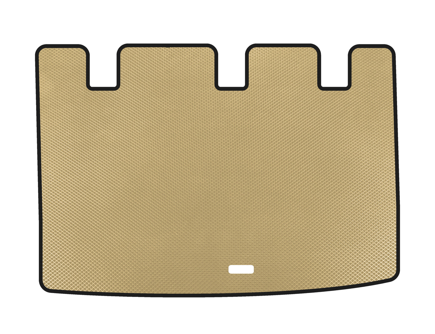 Trunk mat (HB, Beige) for Kia Rio 2005-2011 - image 1
