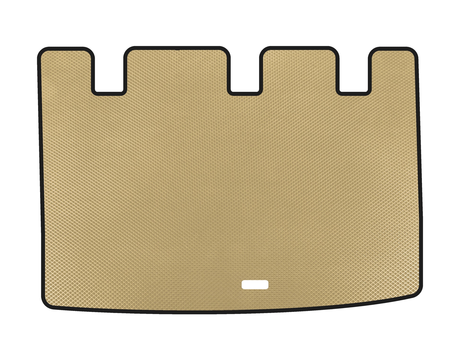 Trunk mat (HB, Beige) for Kia Rio 2005-2011 - image 1