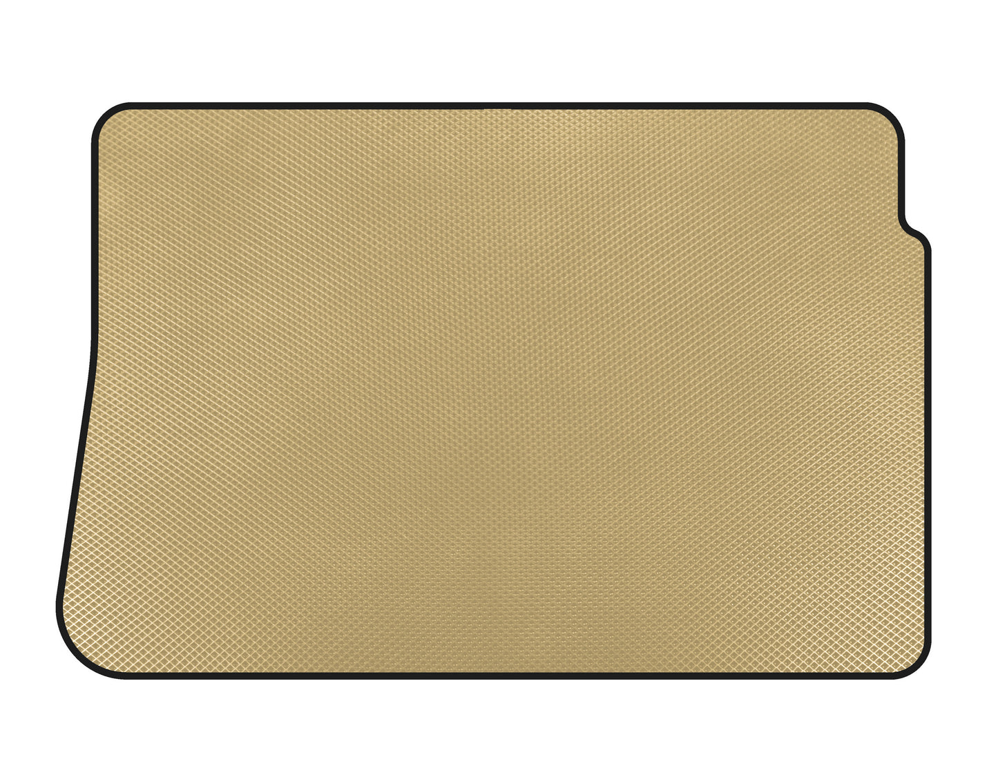 Trunk Mat (2006-2009, HB, 5-Door, Beige) for Renault Megane II 2004-2009 - image 1