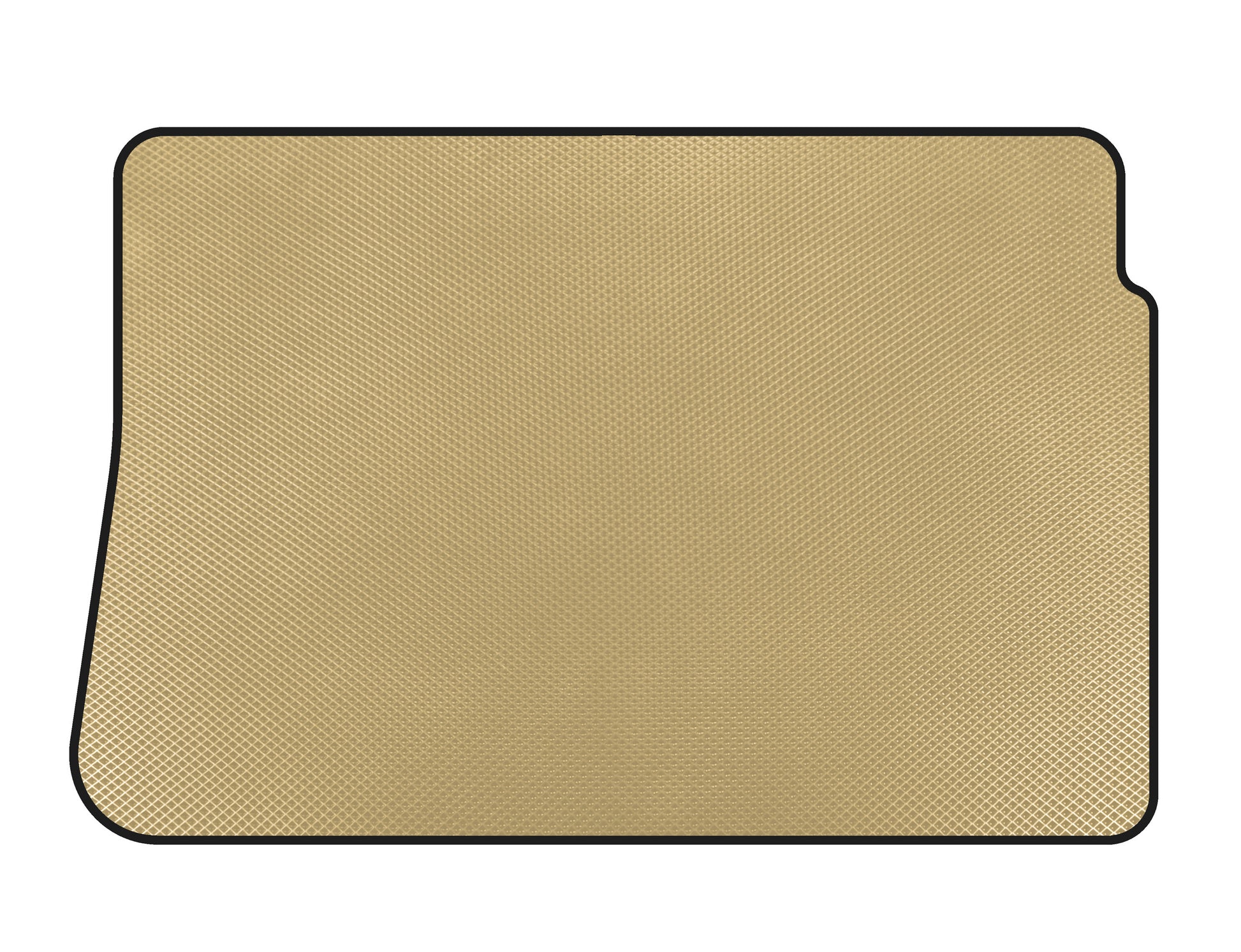 Trunk Mat (2006-2009, HB, 5-Door, Beige) for Renault Megane II 2004-2009 - image 1
