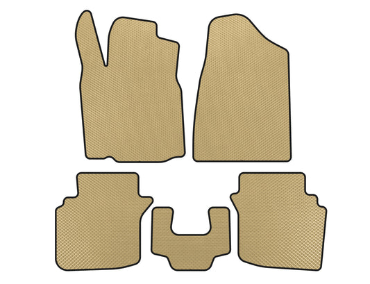 EVA floor mats (2004-2006, Beige) for Chrysler Sebring II 2001-2006 - image 1