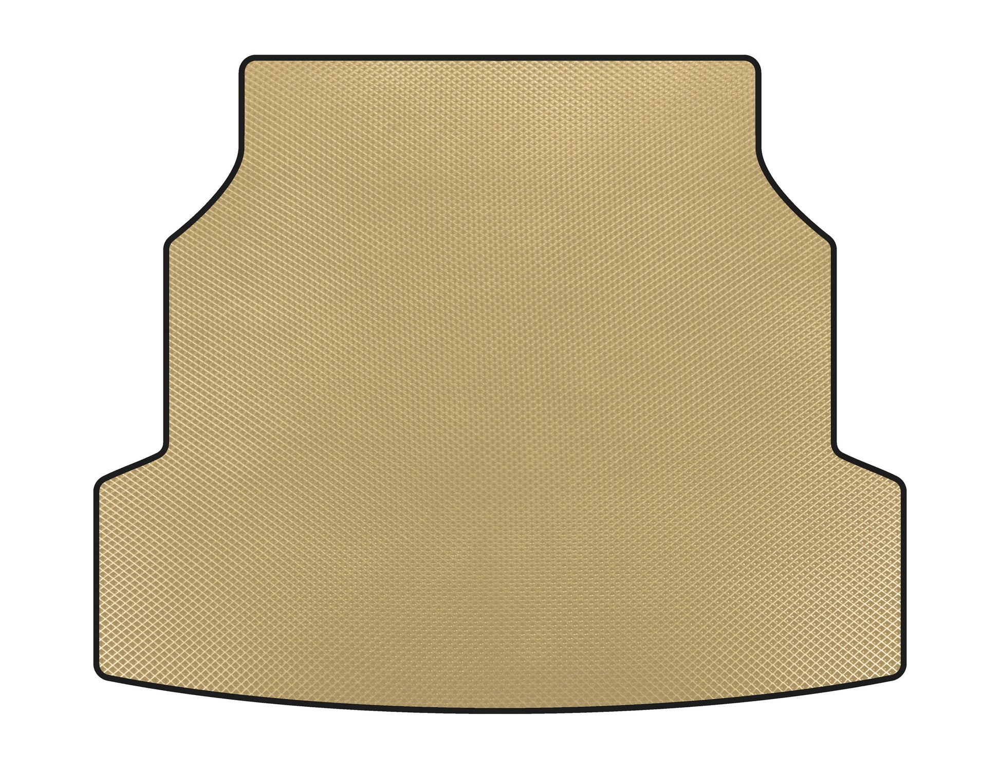 Trunk Mat EVA (SD, Beige) for Renault Latitude 2010-2015 - image 1
