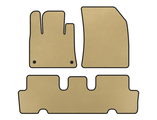 EVA Floor Mats V1 (2 Rows, Beige) for Citroen C-4 Picasso 2013-2022 - image 1