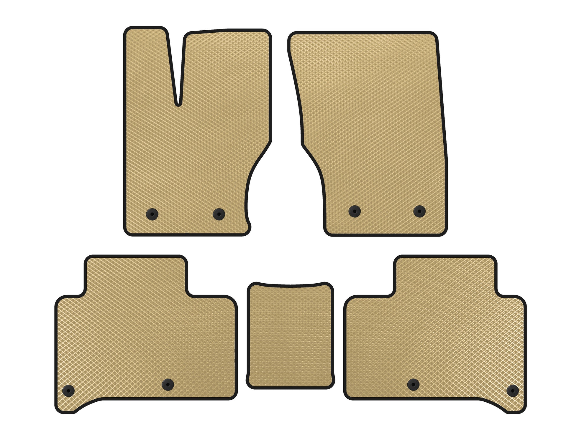 EVA Floor Mats (2013-2017, Beige) for Range Rover Sport 2014-2022 - image 1