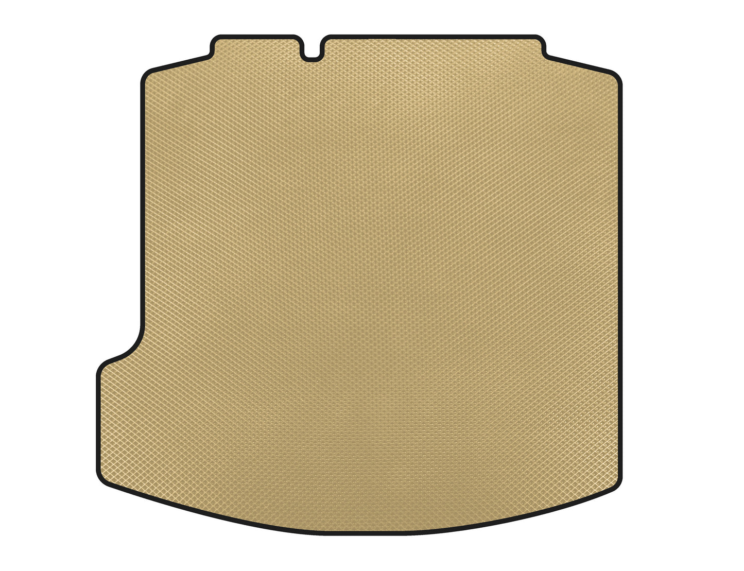 Trunk Mat EVA (SD, Beige) for Volkswagen Bora 1998-2004 - image 1