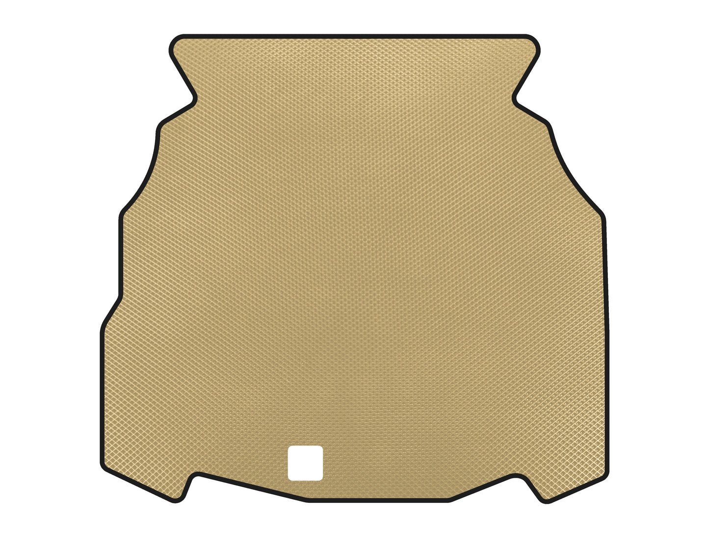 Trunk Mat EVA (SD, Beige) for Mercedes C-class W203 2000-2007 - image 1