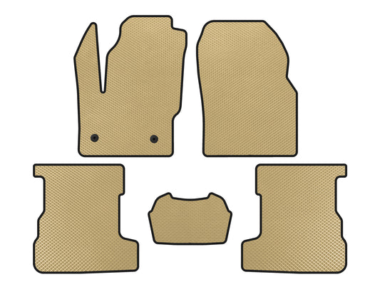 EVA Floor Mats (Beige) for Lincoln MKC 2015- - image 1
