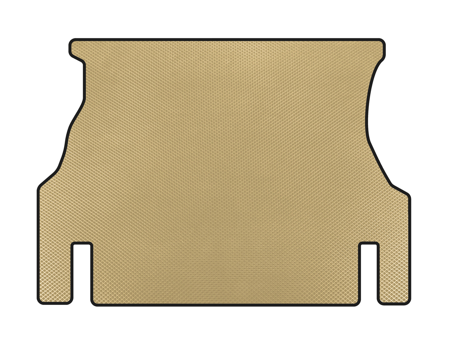 Trunk Mat (SD, 1998-2008, Beige) for Daewoo Nexia 1995-2016 - image 1