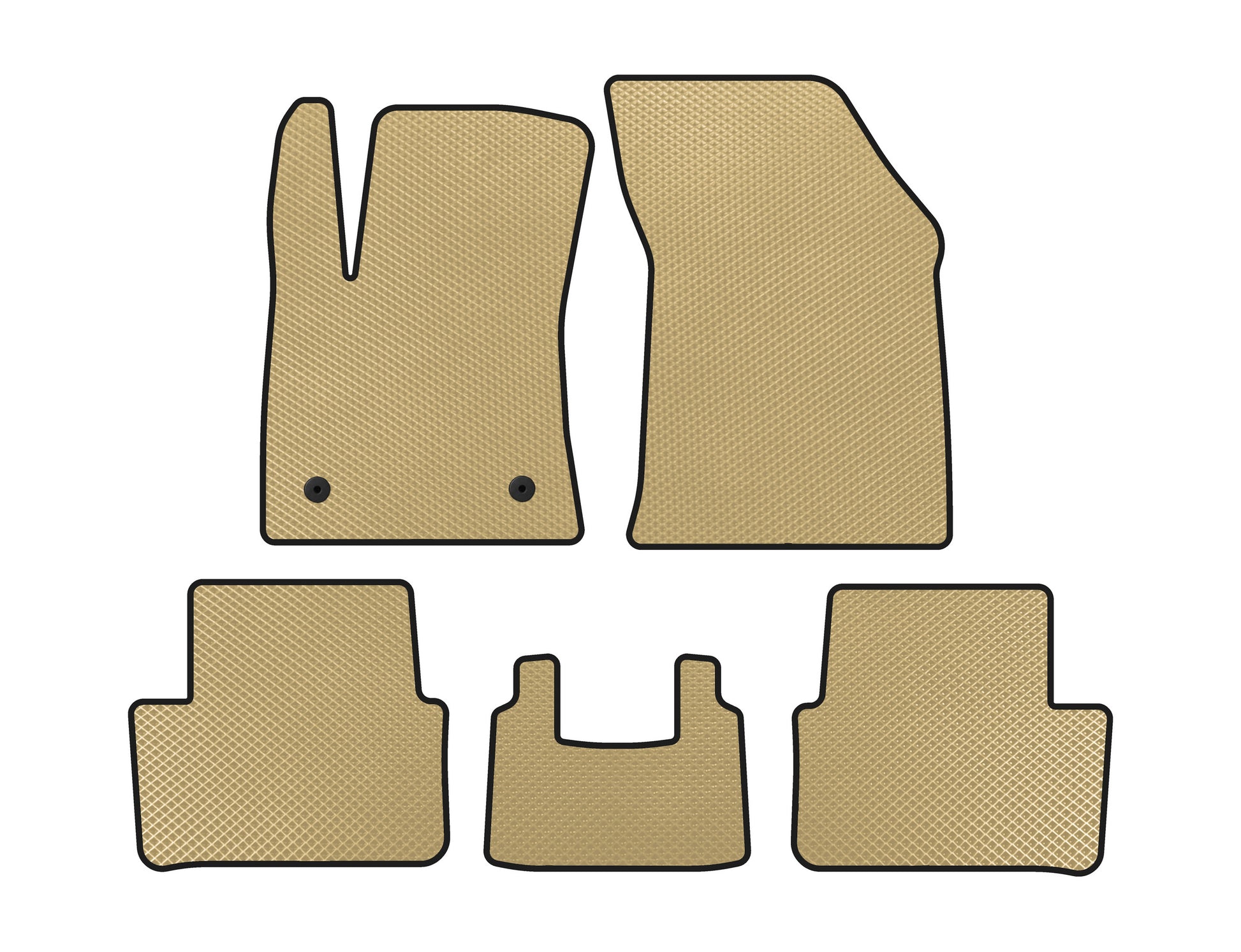 EVA Floor Mats (2016-2020, SW, Beige) for Renault Megane IV 2016-2025 - image 1