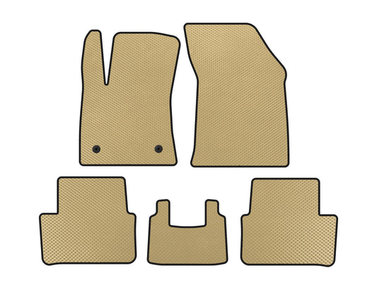 EVA Floor Mats (2016-2020, SW, Beige) for Renault Megane IV 2016-2025 - image 1