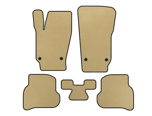 EVA Floor Mats (HB, 3/5-Door, Beige) for Volkswagen Polo 2010-2017 - image 1