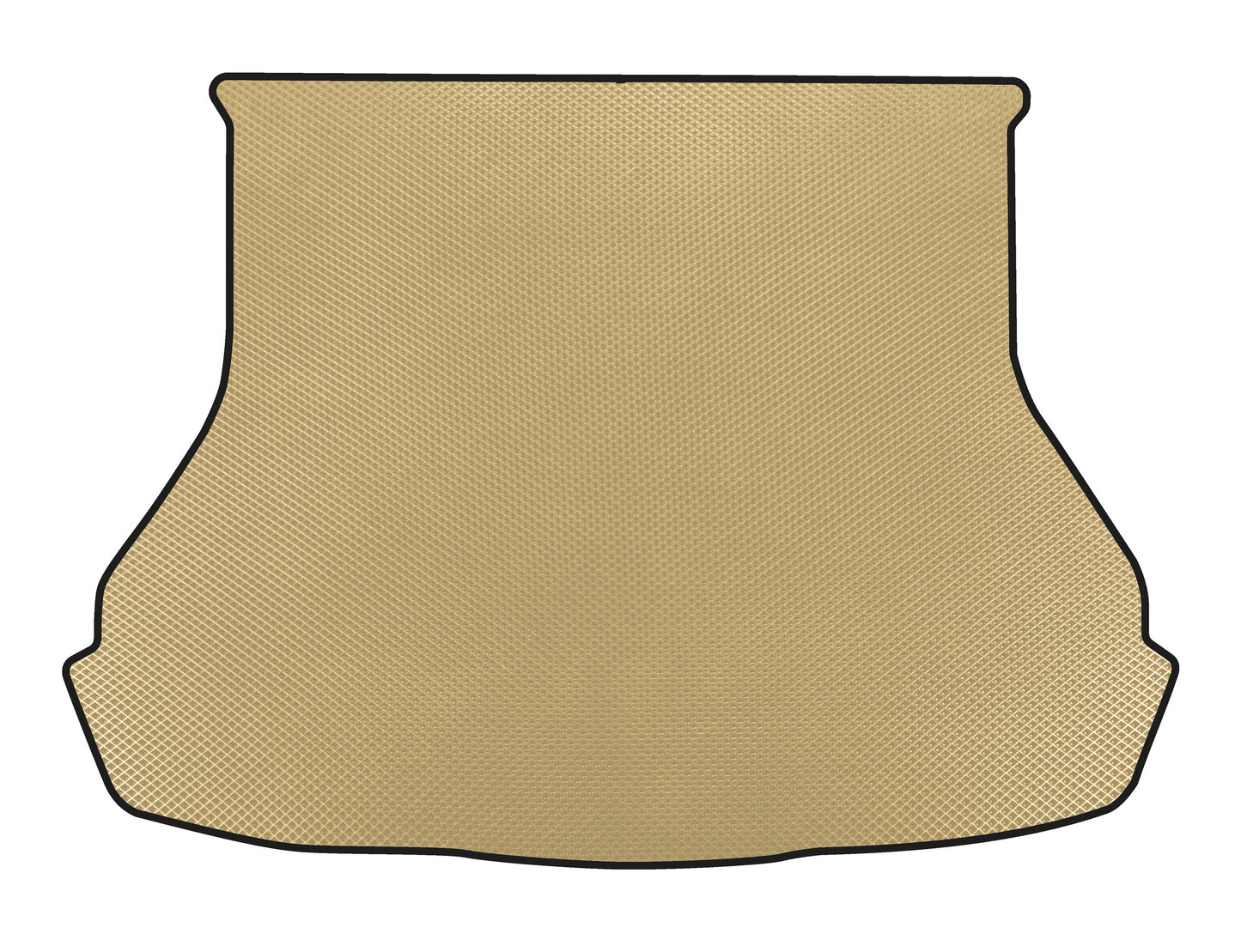 Trunk mat (2010-2013, SD, Beige) for Hyundai Elantra (MD/UD) 2011-2015 - image 1