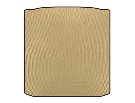 Trunk mat (single false floor, SW, Beige) for Skoda Superb 2009-2015 - image 1