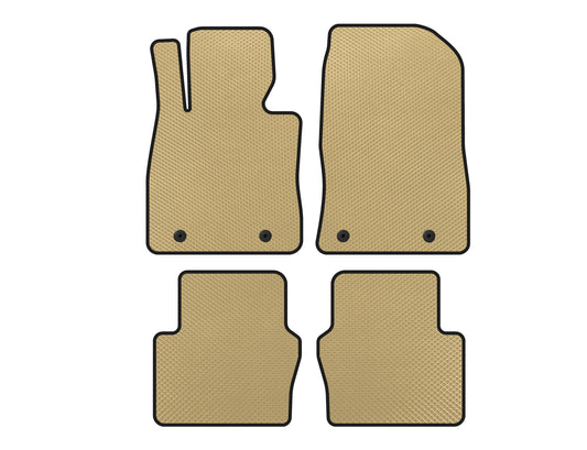 EVA Floor Mats (Electro, 2017-2020, SD, Beige) for Toyota Yaris 2010-2020 - image 1