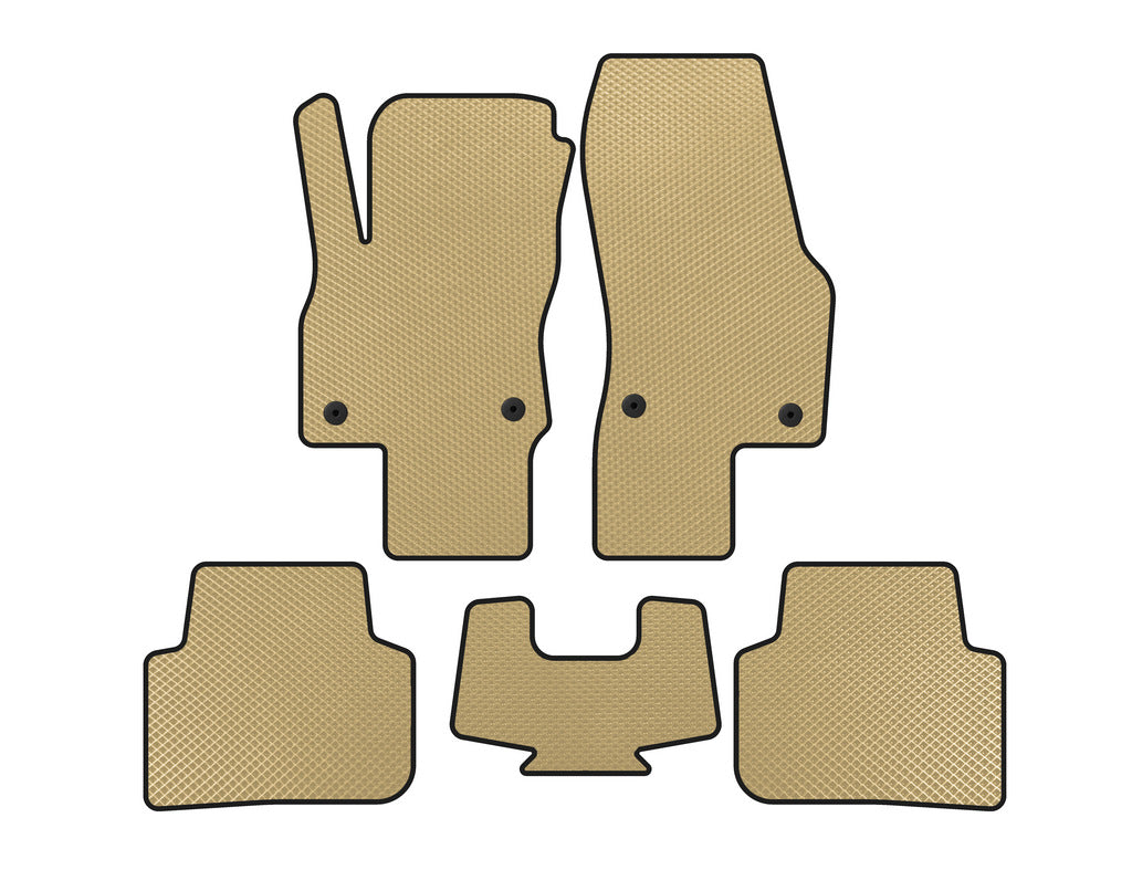 EVA Floor Mats (Beige) for Audi Q3 2019- - image 1