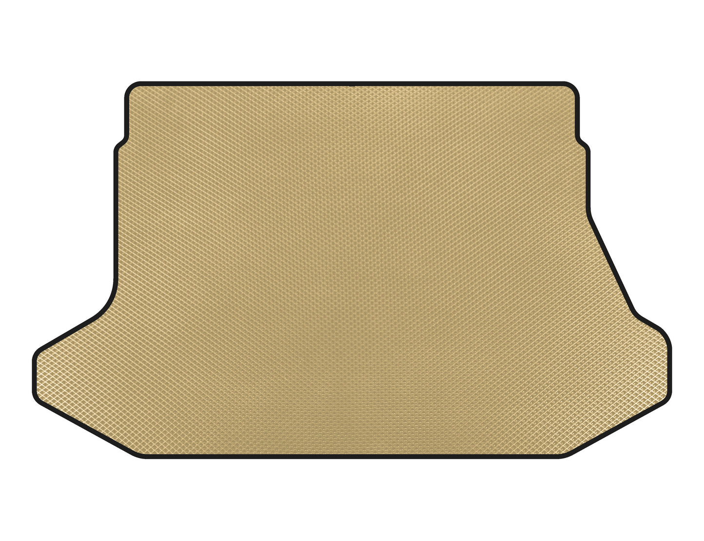 Trunk Mat EVA (HB, Beige) for Kia Cerato 1 2004-2009 - image 1