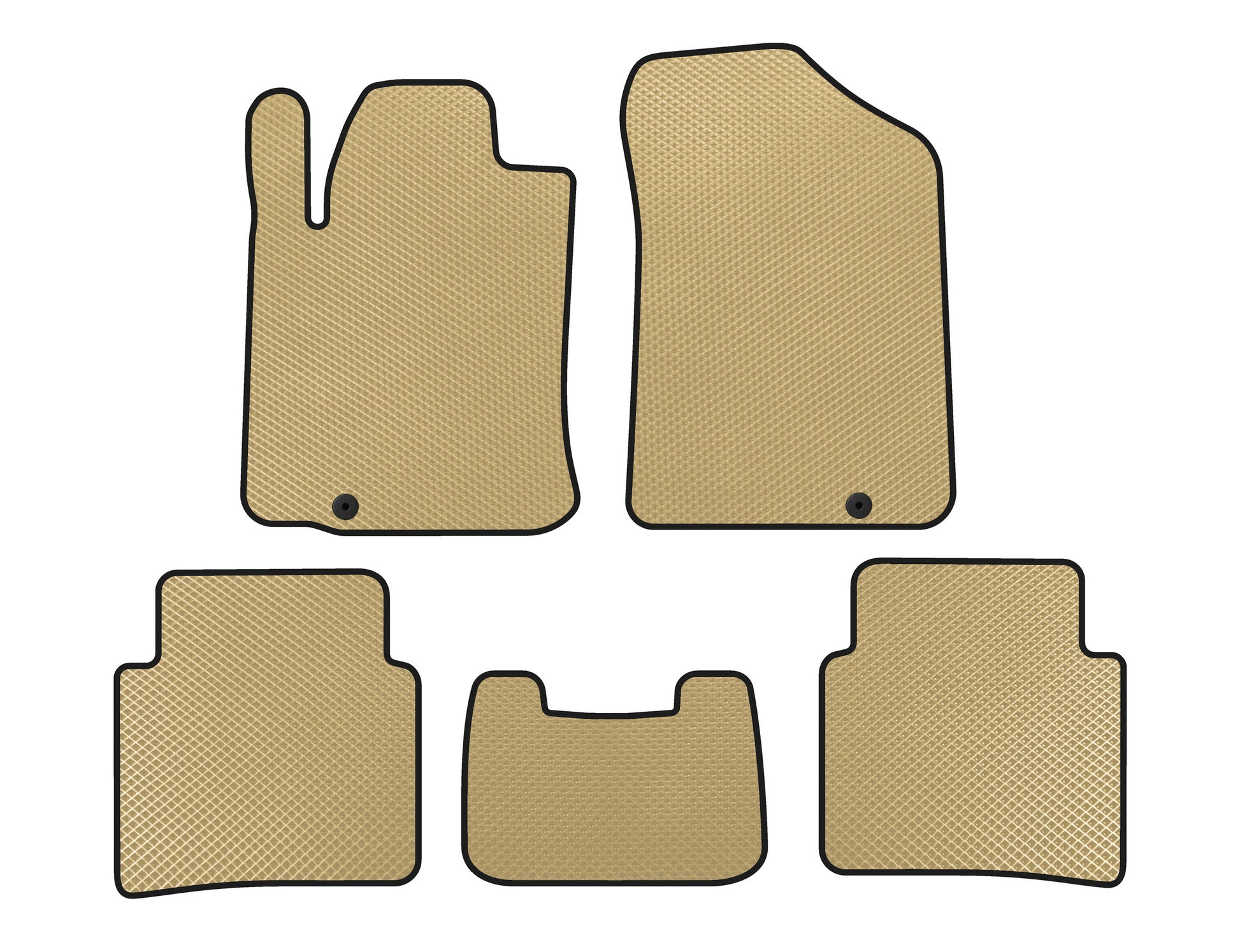 EVA Floor Mats (SD, Beige) for Nissan Teana 2008-2013 - image 1