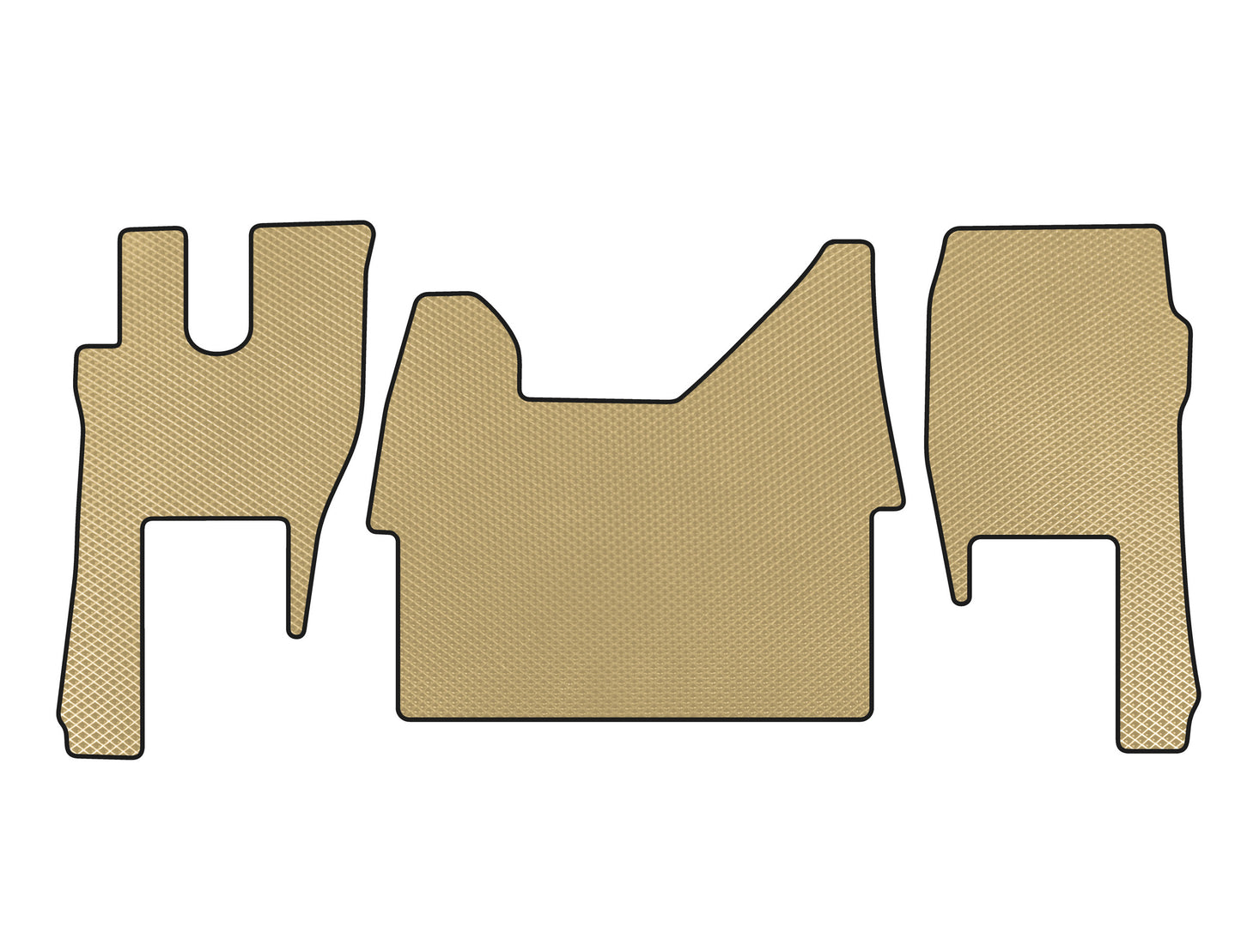 EVA Floor Mats (Beige) for Ford F-MAX 2018-2023 - image 1