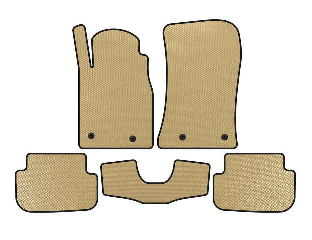 EVA Floor Mats (Beige) for Chevrolet Camaro 2009-2015 - image 1