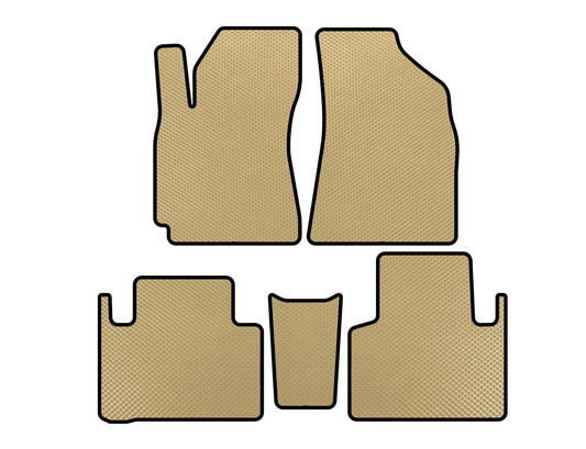 EVA Floor Mats (Beige) for Geely Emgrand X7 2011- - image 1