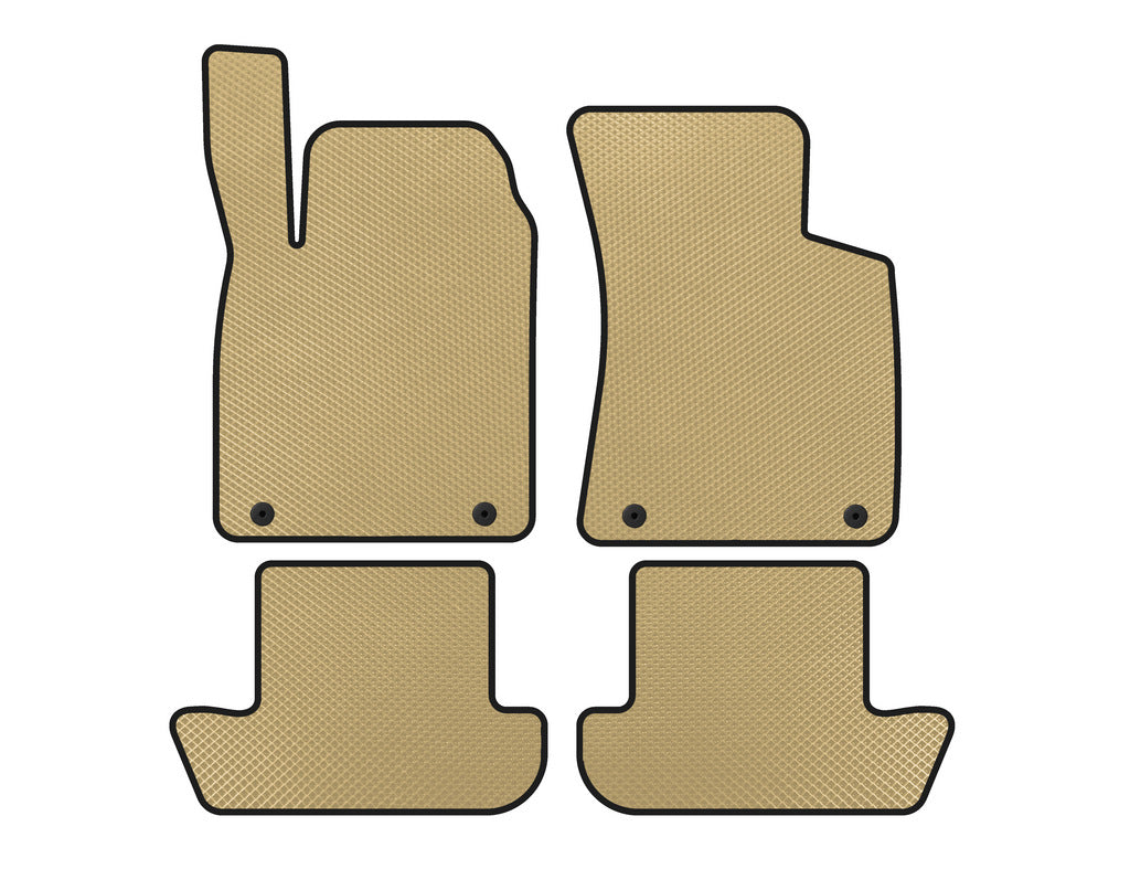 EVA floor mats (Coupe, Beige) for Audi TT 1998-2006 - image 1