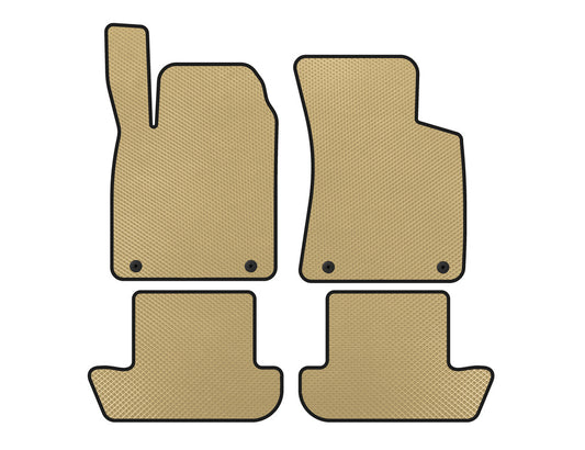 EVA floor mats (Coupe, Beige) for Audi TT 1998-2006 - image 1