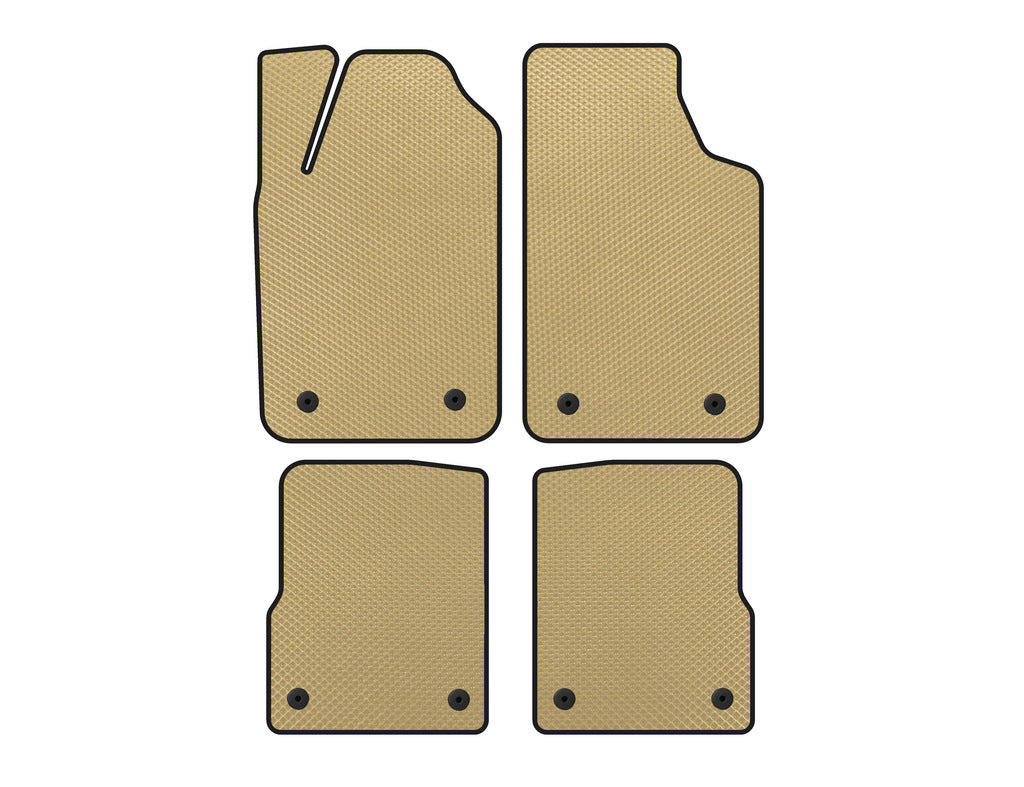 EVA Floor Mats (HB, Beige) for Audi A2 1999-2005 - image 1