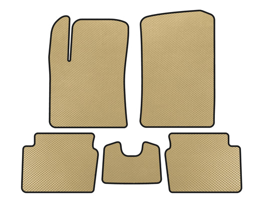 EVA mats (HB, Beige) for Hyundai I-10 2008-2013 - image 1