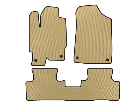 EVA Floor Mats (Beige) for Acura RDX 2018- - image 1