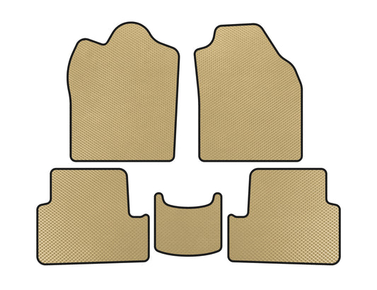 EVA Floor Mats (2009-2012, Beige) for Ford Connect 2010-2013 - image 1