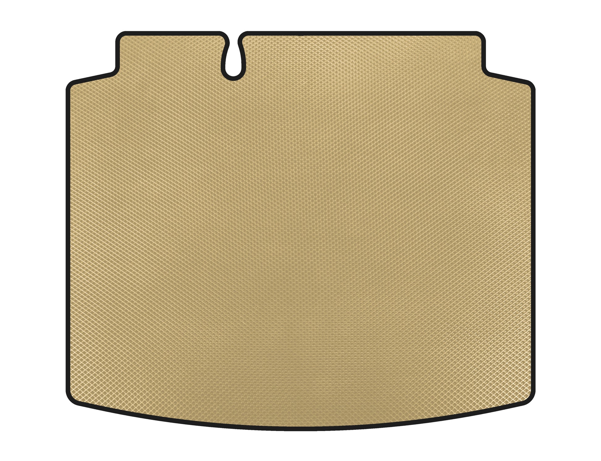 Trunk Mat (HB, 5-Door, Beige) for Seat Leon 2005-2012 - image 1