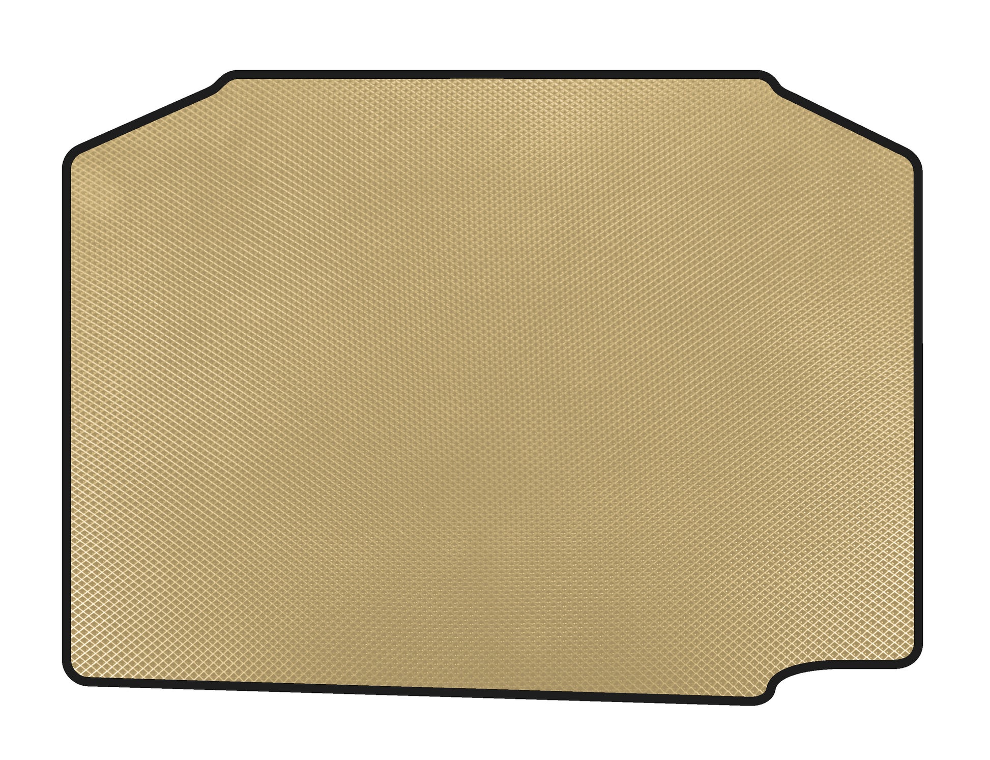 Trunk Mat EVA (HB, Beige) for Skoda Fabia 2007-2014 - image 1