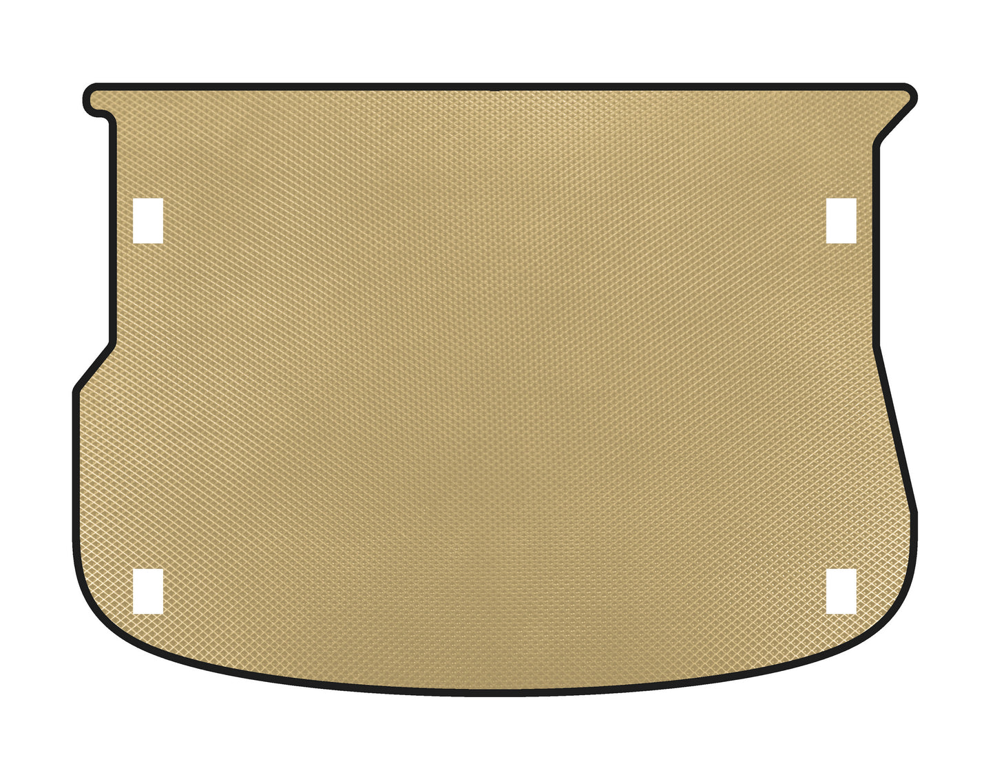 Trunk Mat EVA (Beige) for Range Rover Evoque 2012-2018 - image 1