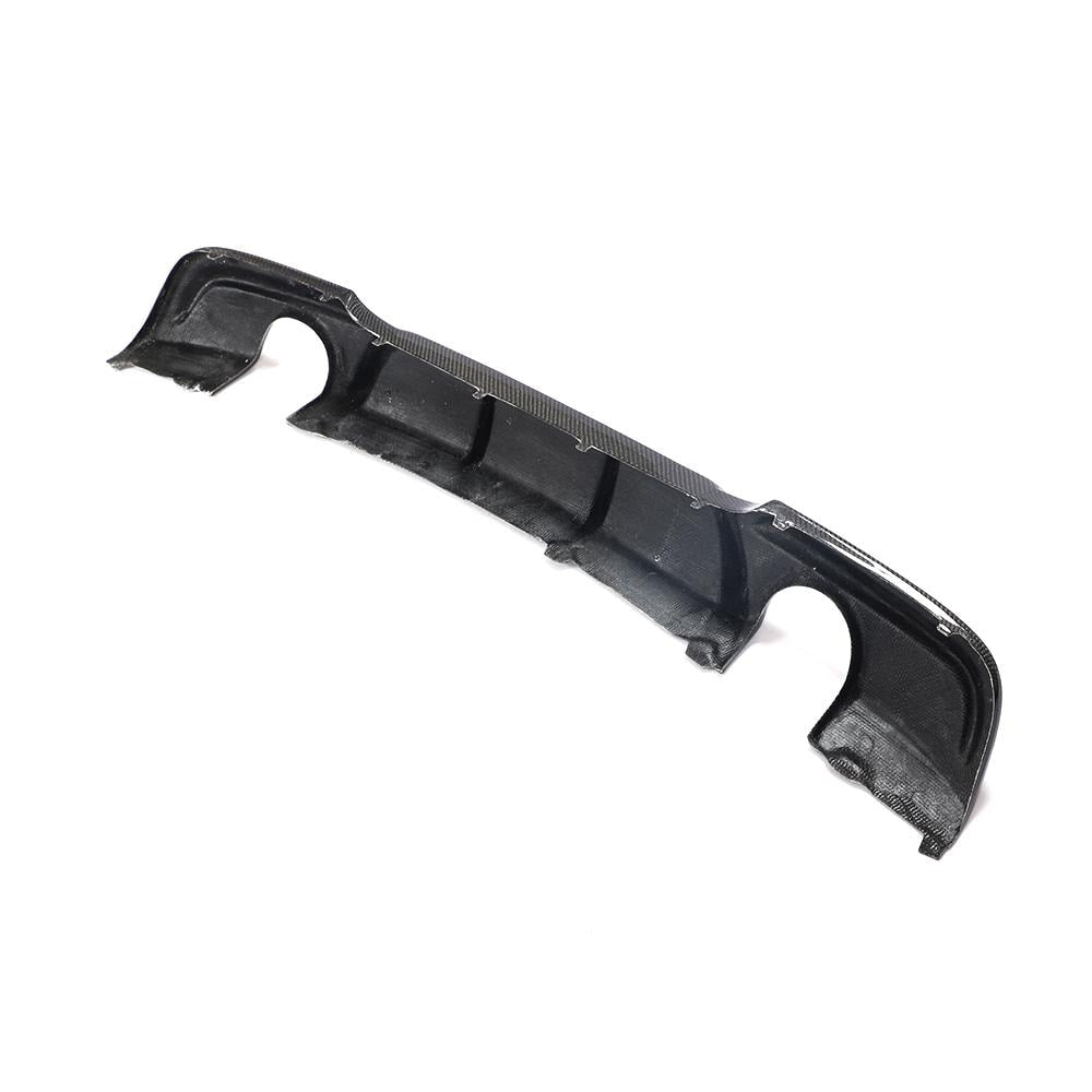 Rear Bumper Diffuser Carbon Fiber V2 (for E90 M Sport) for BMW 3 series E-90/91/92/93 2005-2011 - image 11