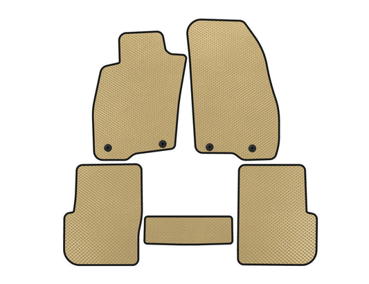 EVA Floor Mats (Beige) for Alfa Romeo MiTo 2008-2018 - image 1