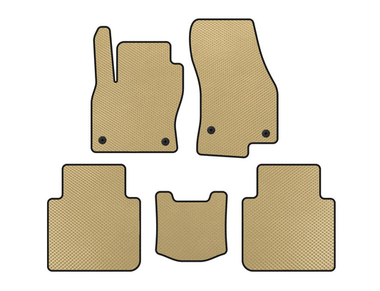 EVA Floor Mats (Beige) for Seat Tarraco 2018- - image 1