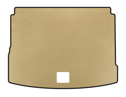 Trunk Mat V2 (USA, Beige) for Volkswagen Tiguan 2016-2023 - image 1