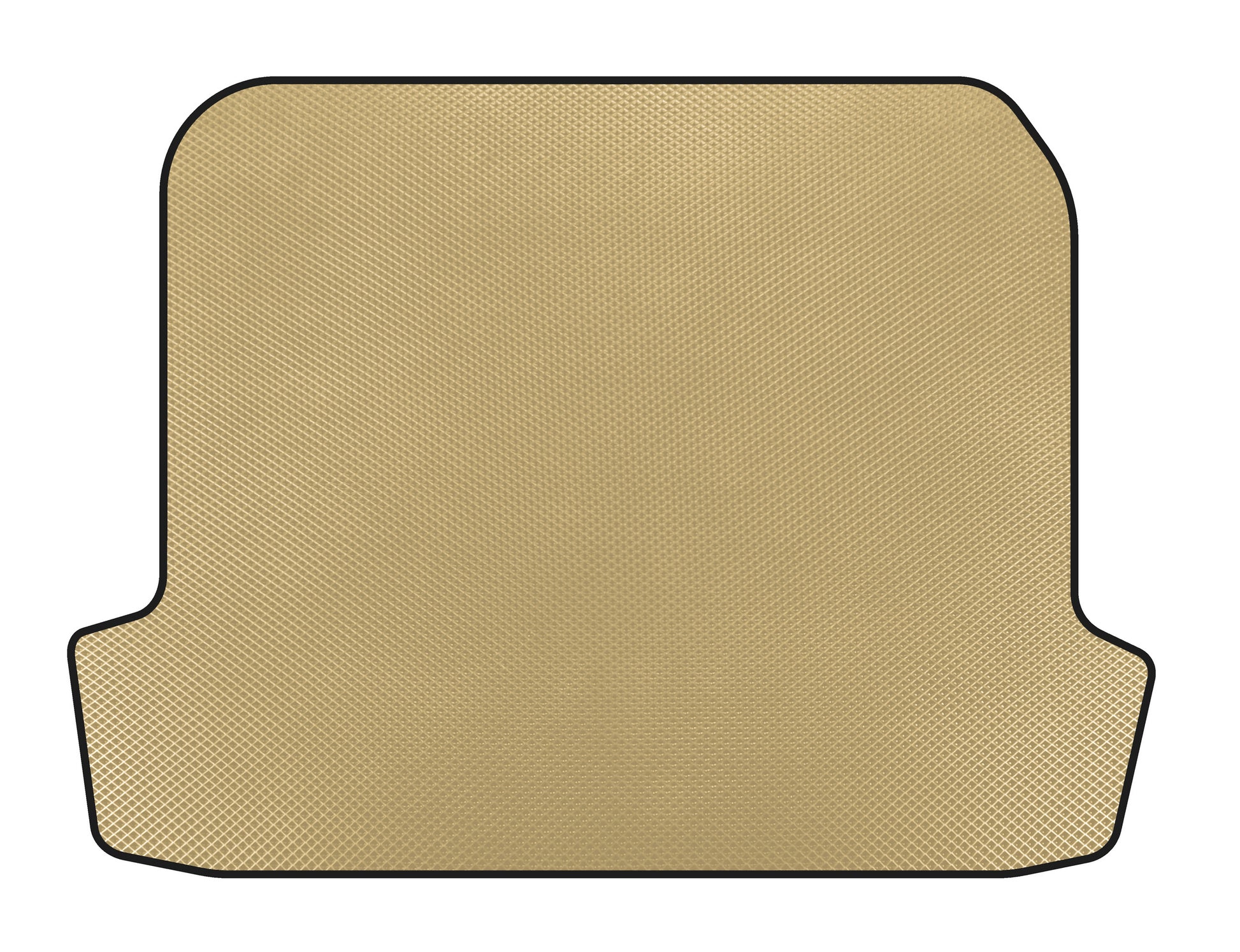 EVA Trunk Mat (2006-2009, SD, Beige) for Renault Megane II 2004-2009 - image 1