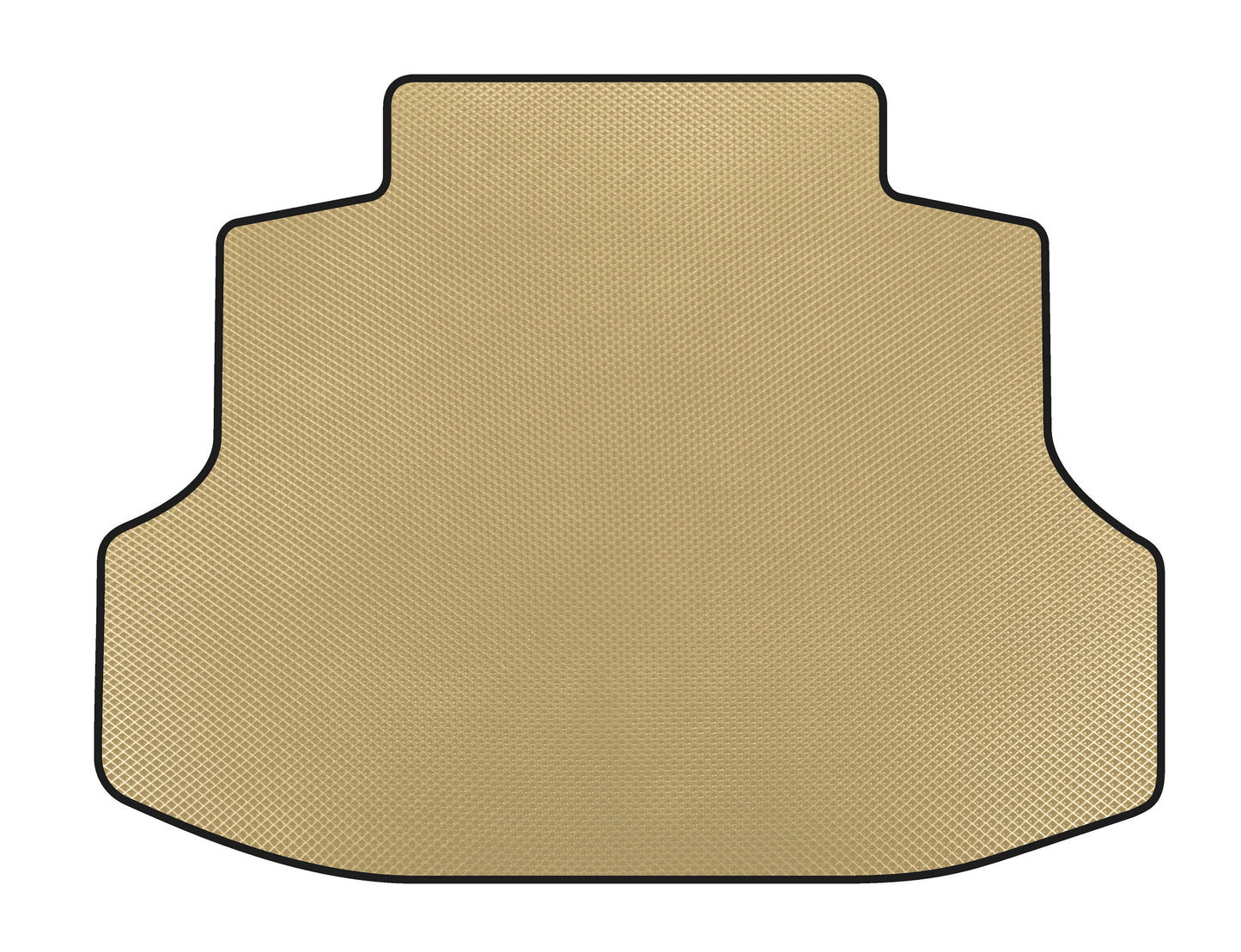 Trunk mat (SD, Beige) for Honda Civic Sedan VII 2001-2006 - image 1