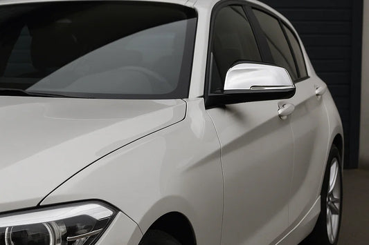 Mirror Covers (2 pcs, Stainless Steel) Carmos for BMW 1 Series F20/F21 2011-2019 - image 1