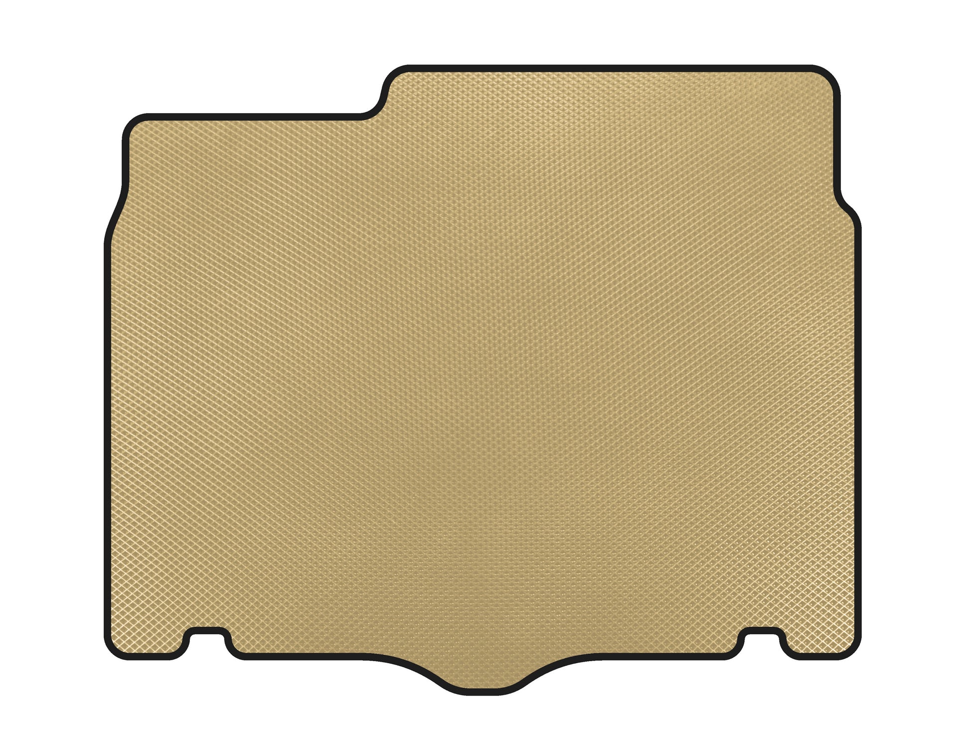 Trunk Mat (HB, 5-Door, Beige) for Opel Astra J 2009-2015 - image 1