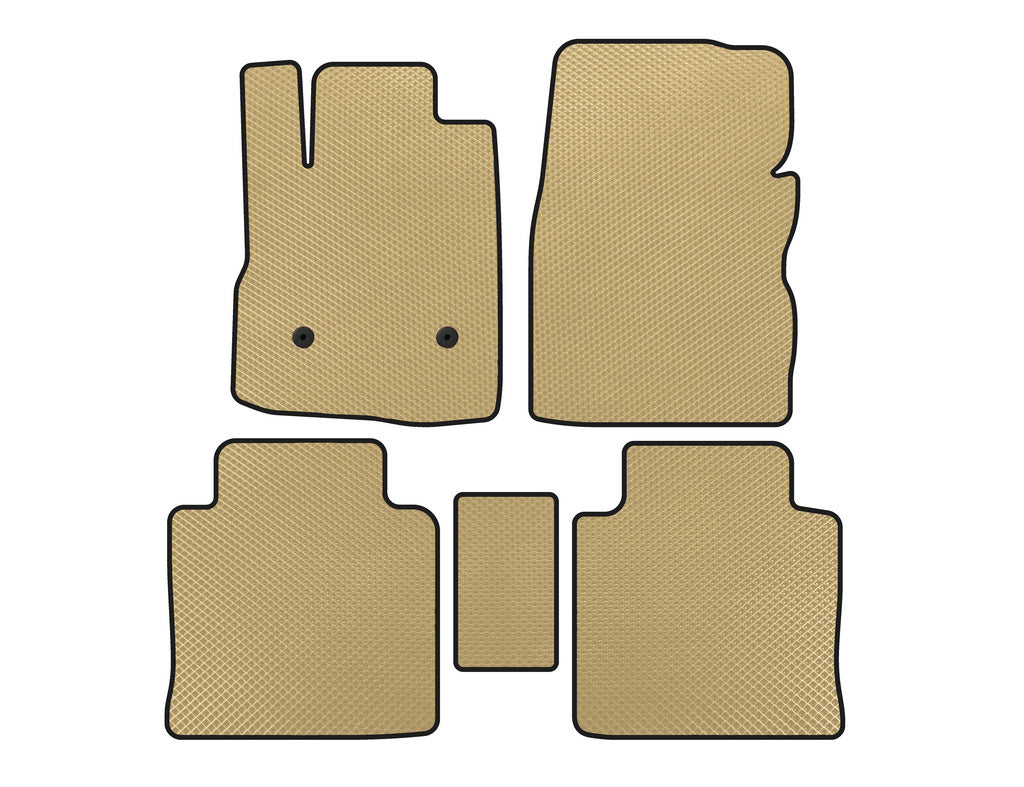 EVA Floor Mats (2009-2015, Beige) for Chevrolet Equinox 2009-2016 - image 1